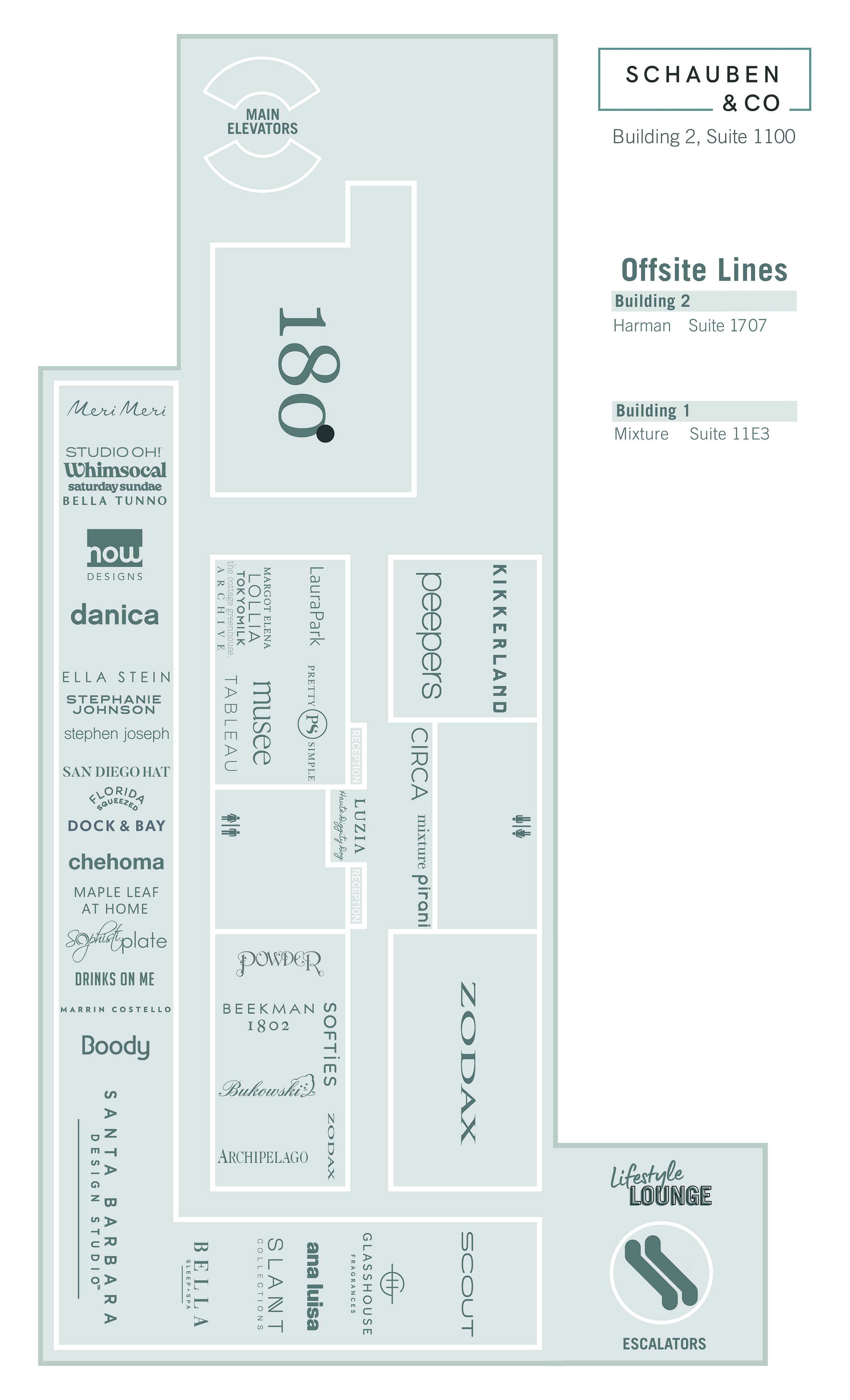 Showroom Map
